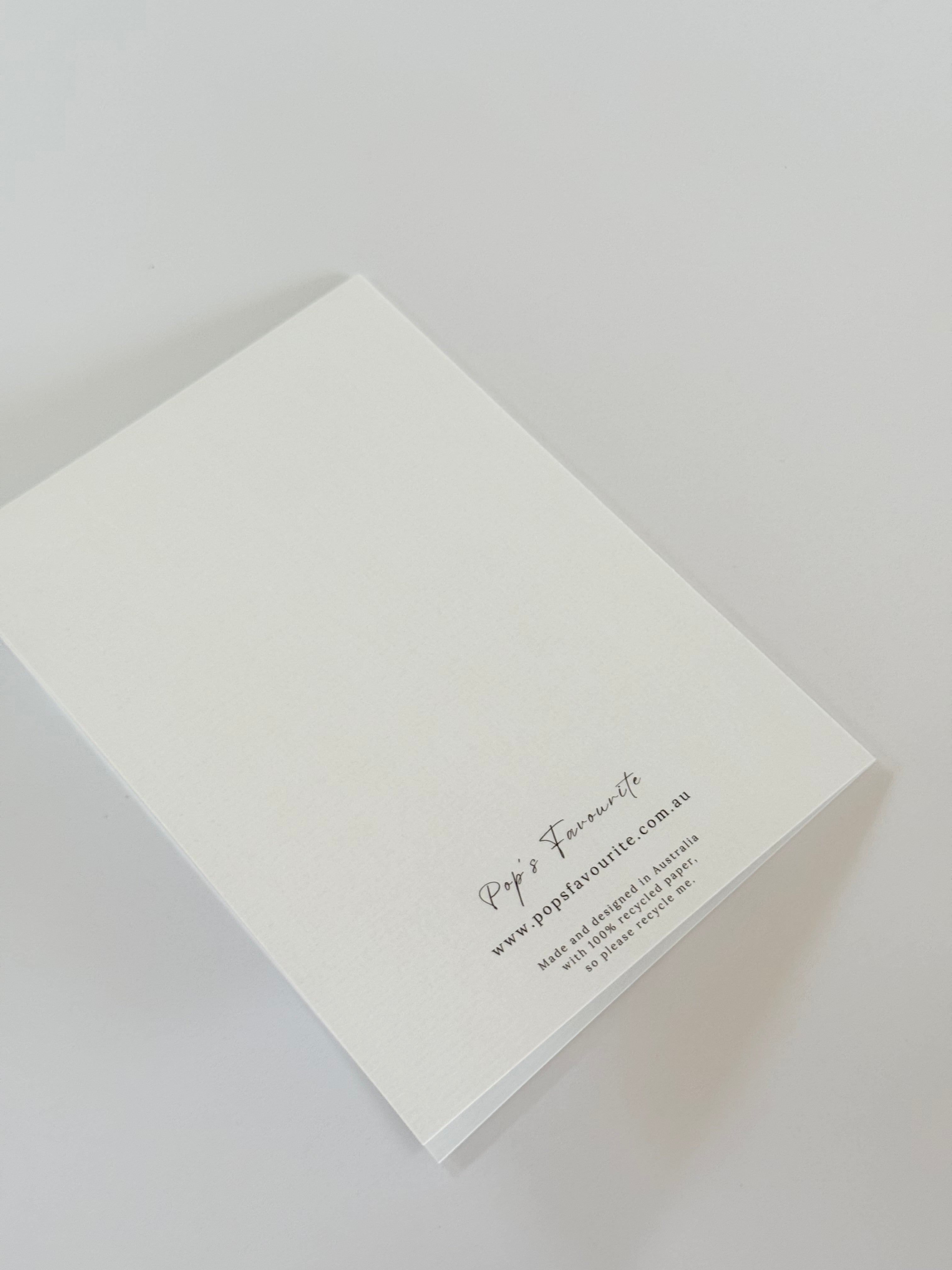 The In-Between Moments Greeting Card