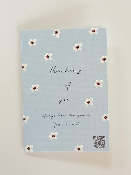 Thinking of You - Music QR Code Greeting Card