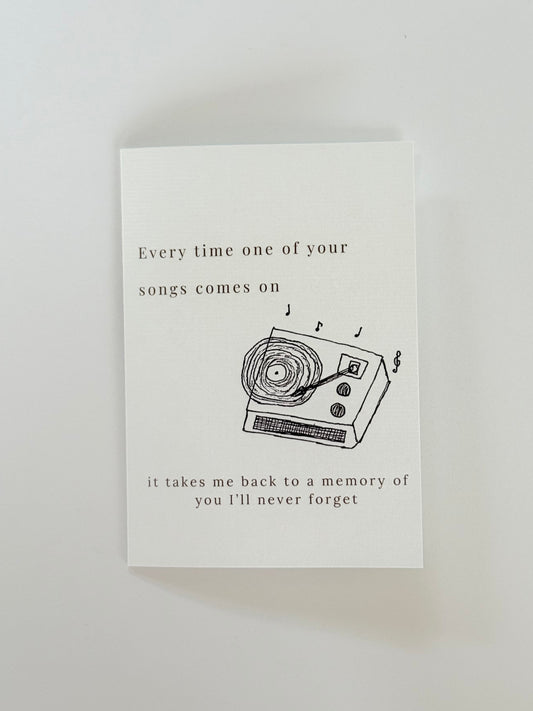 Echoes of You Greeting Card